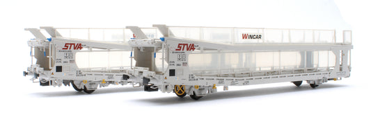 IPA Twin Double Deck Car Transporter STVA Grey