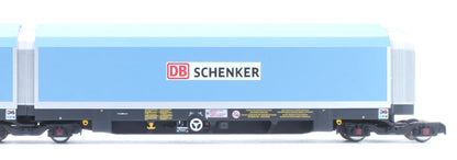 OO/4mm 5-car Arbel WIA car carrier with DB Schenker branding. Wagon 85 70 4971 015-8