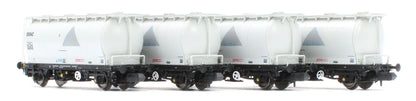 RT-PCA20-202E Pack of 4 Debranded Alcan liveried PCA tanks (with ladders). Numbers: 55532, 55533, 55539, 55542