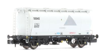 RT-PCA20-202E Pack of 4 Debranded Alcan liveried PCA tanks (with ladders). Numbers: 55532, 55533, 55539, 55542