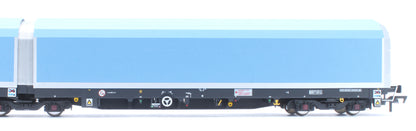 OO/4mm 5-car Arbel WIA car carrier with DB Schenker branding. Wagon 85 70 4971 015-8