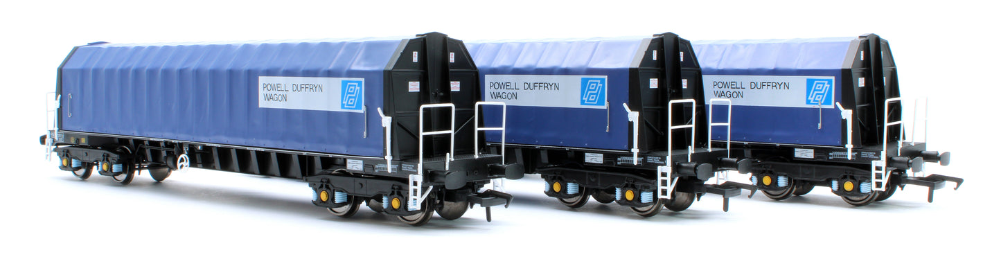 PXA01 TP(A) Set of 3 PXA Steel Coil Carrier PD Blue As Built 1988 No.3024/3037/3048