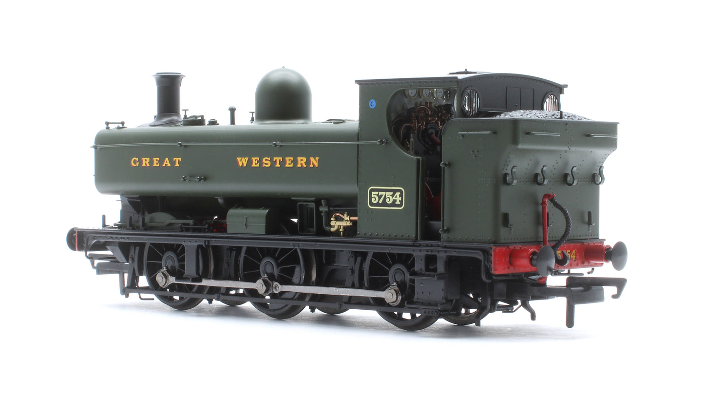 5700 Class 57xx Pannier Tank - GWR Great Western Green 0-6-0 Tank Locomotive No.5754
