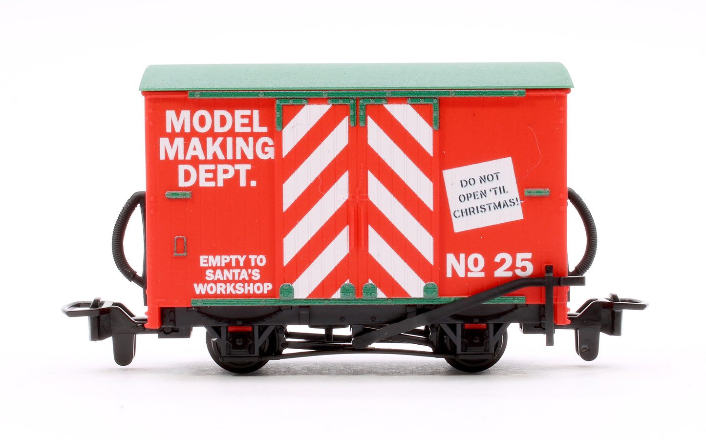 Peco Great Little Trains, OO9, Lynton & Barnstaple Box Van, Christmas Santa's Workshop