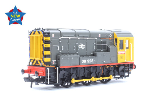 Class 08 08928 BR Railfreight (Red Stripe) Diesel Locomotive