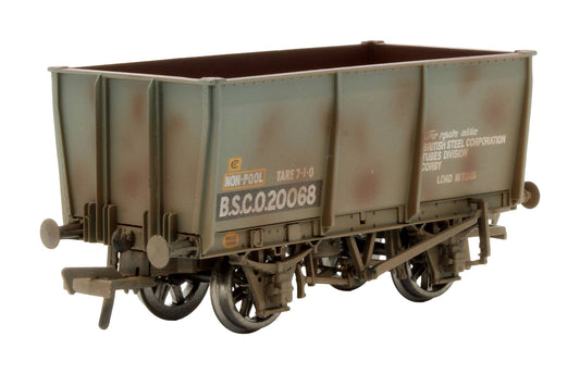 Pre-Owned 37-401 16T Slope Side Steel Tippler Wagon Brown 'B.S.C.O.20068'