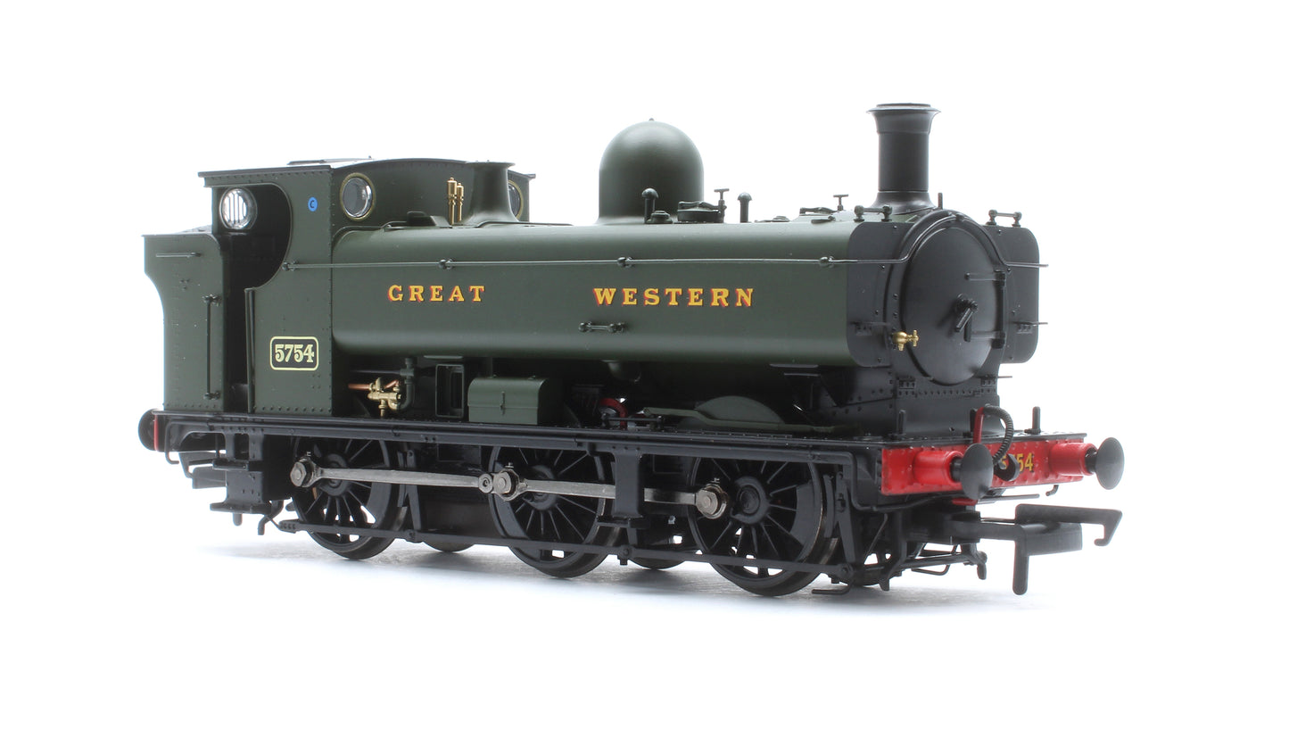 5700 Class 57xx Pannier Tank - GWR Great Western Green 0-6-0 Tank Locomotive No.5754 (DCC Sound)