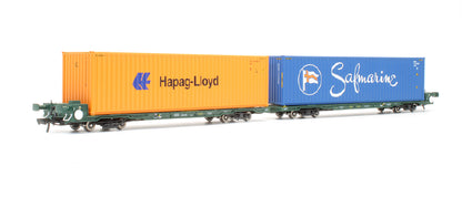 Pre-Owned Freightliner FLA #606143 & #606144 With Containers - Safmarine / Hapag - Lloyd