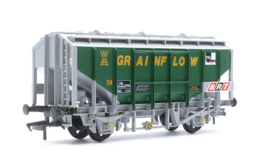 35 Ton PAA Bulk Grain Wagon 'Grainflow' Green & Grey No. BRT 7773