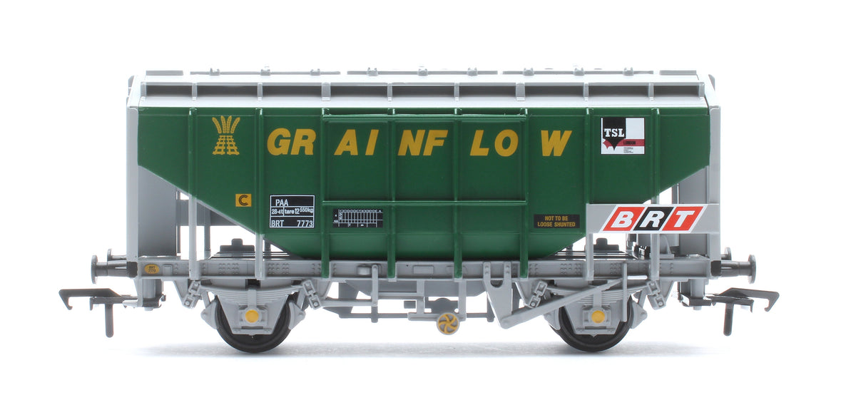Pre-Owned 35 Ton PAA Bulk Grain Wagon 'Grainflow' Green & Grey No. BRT 7773