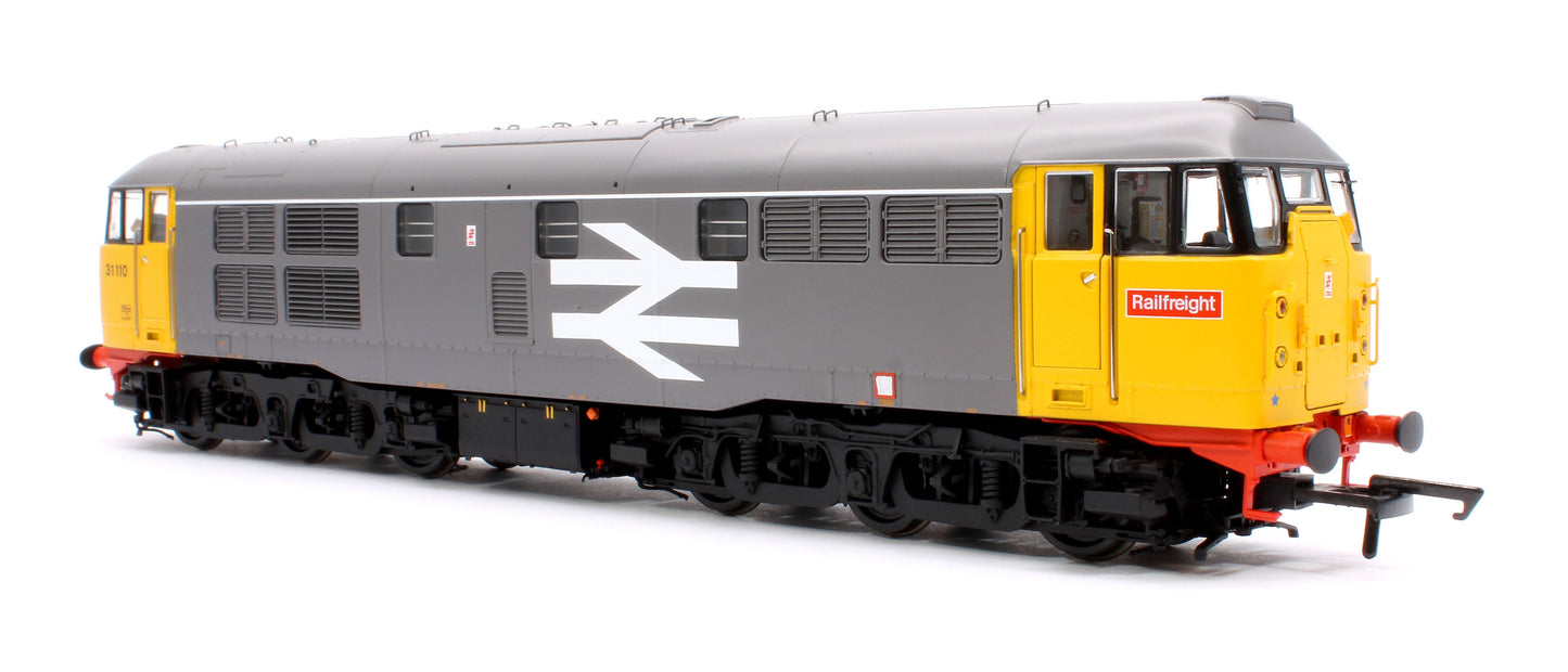 Pre-Owned ACC2755 Class 31 - 31110 Railfreight Grey No Red Stripe Diesel Locomotive
