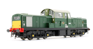 Pre-Owned D8585 BR Green Class 17 With Small Yellow Panels Diesel Locomotive