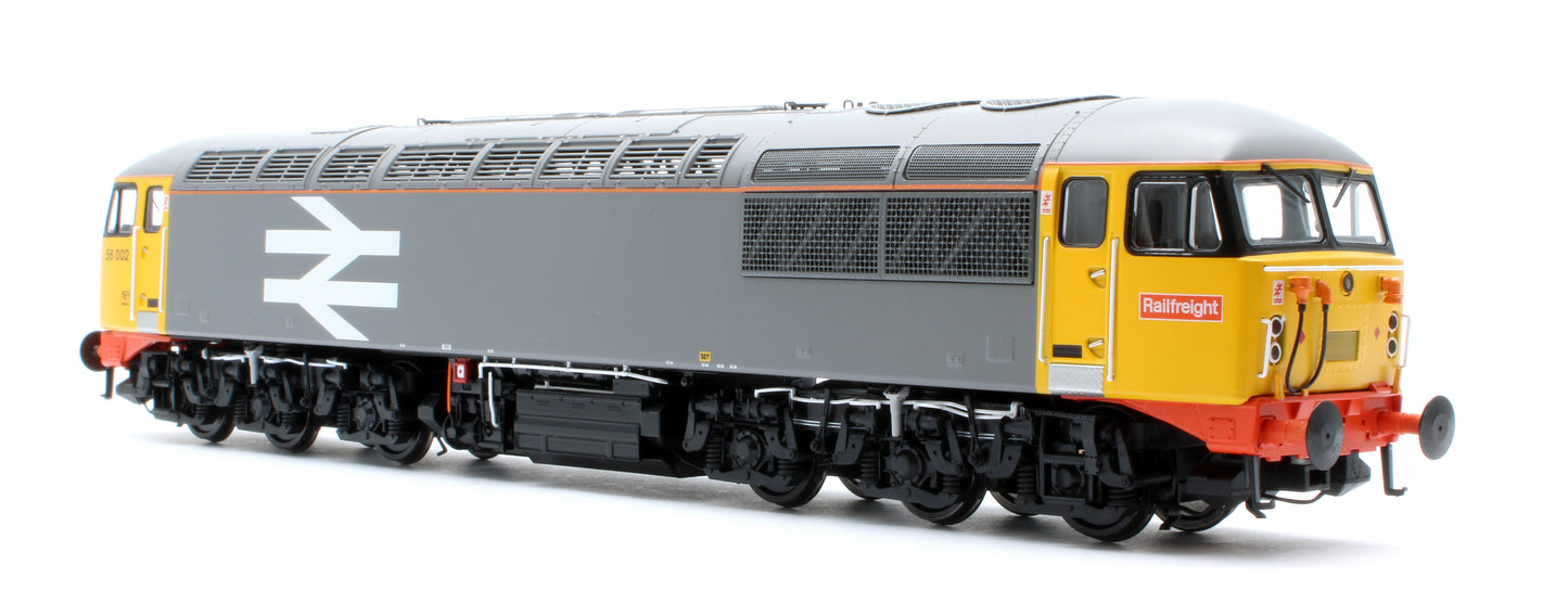 CM - 56002 - OR SF Class 56 BR Original Railfreight Grey No.56002 Diesel Locomotive - DCC Sound