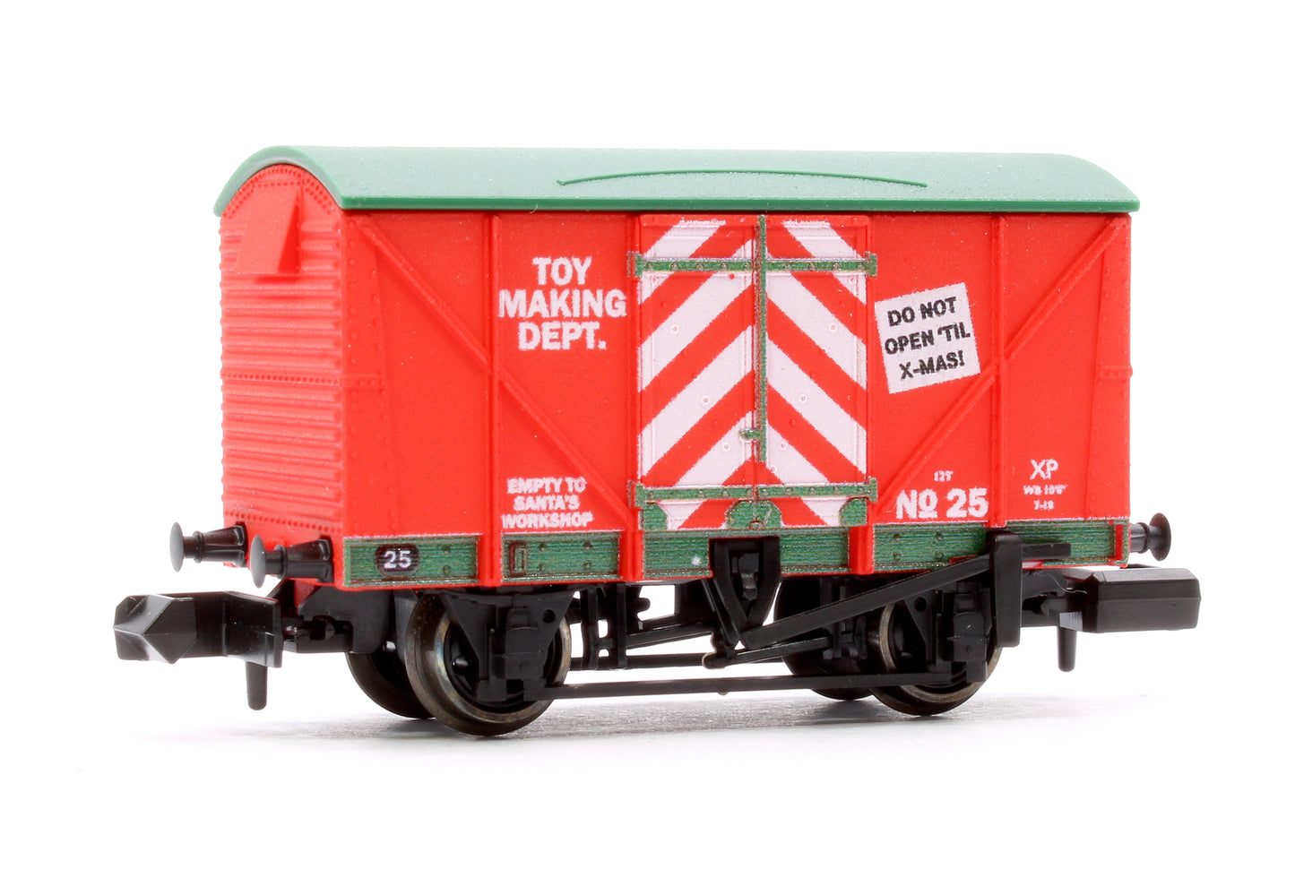 BR Vanfit - Plywood Sides Christmas Santa's Workshop No.25