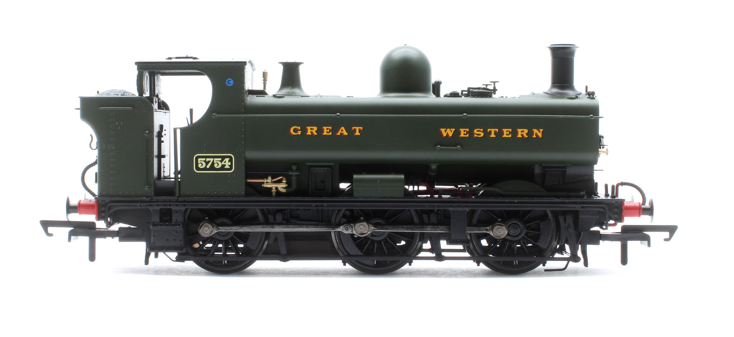 5700 Class 57xx Pannier Tank - GWR Great Western Green 0-6-0 Tank Locomotive No.5754 (DCC Sound)