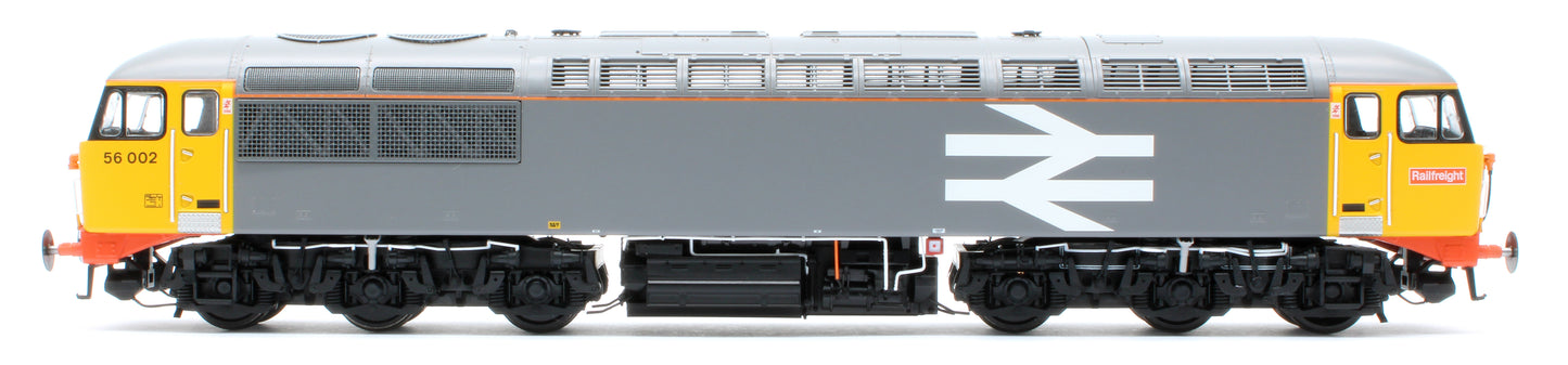 CM - 56002 - OR SF Class 56 BR Original Railfreight Grey No.56002 Diesel Locomotive - DCC Sound