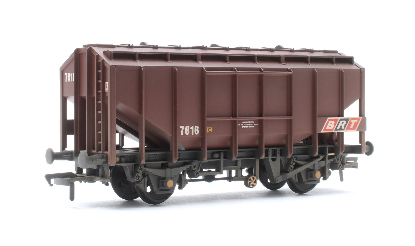 35 Ton PAV Bulk Grain Wagon BRT Brown No. 7616 - Weathered