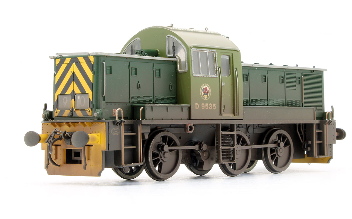 Pre-Owned Class 14 D9535 BR Green Diesel Locomotive (Weathered)