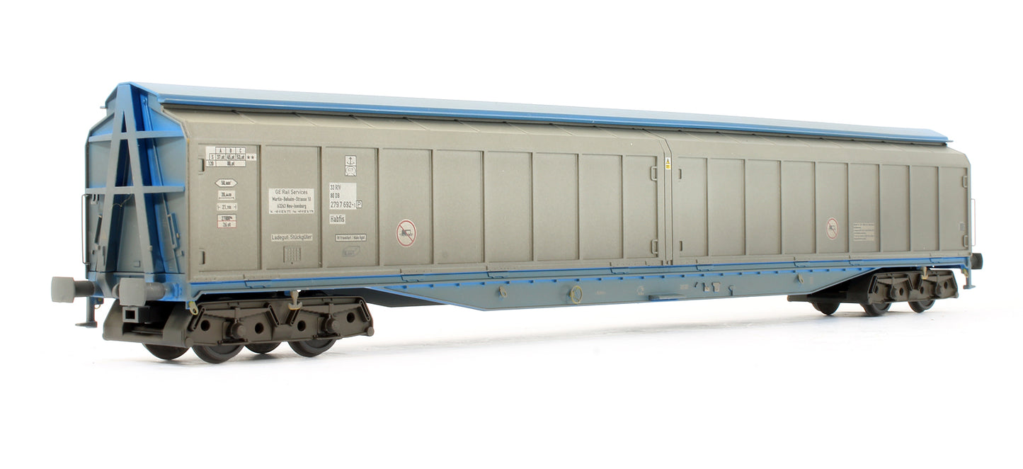 Pre-Owned Cargowaggon Basic Blue & Silver 279 7 692-1 (Weathered)