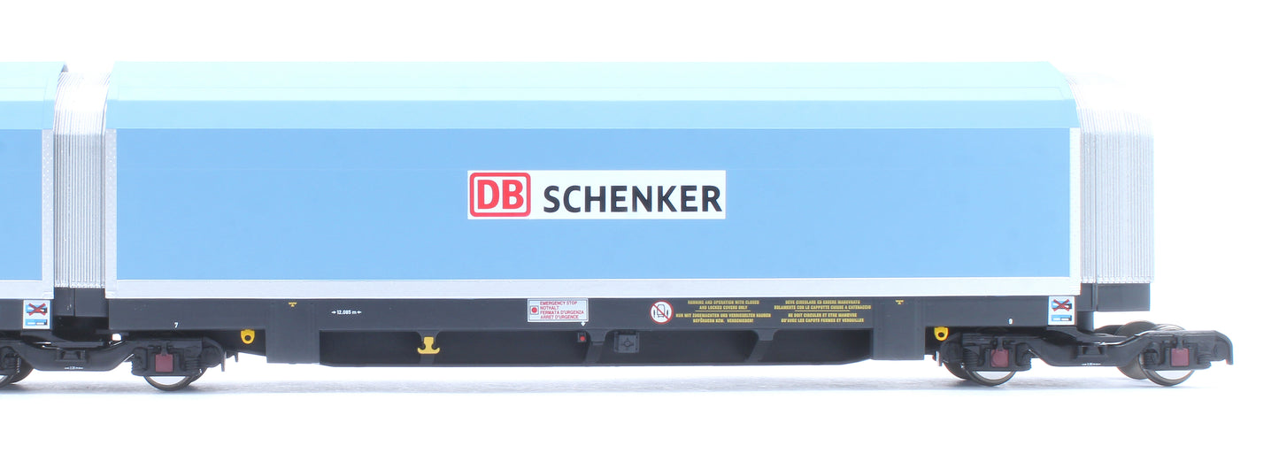 OO/4mm 5-car Arbel WIA car carrier with DB Schenker branding. Wagon 85 70 4971 035-6