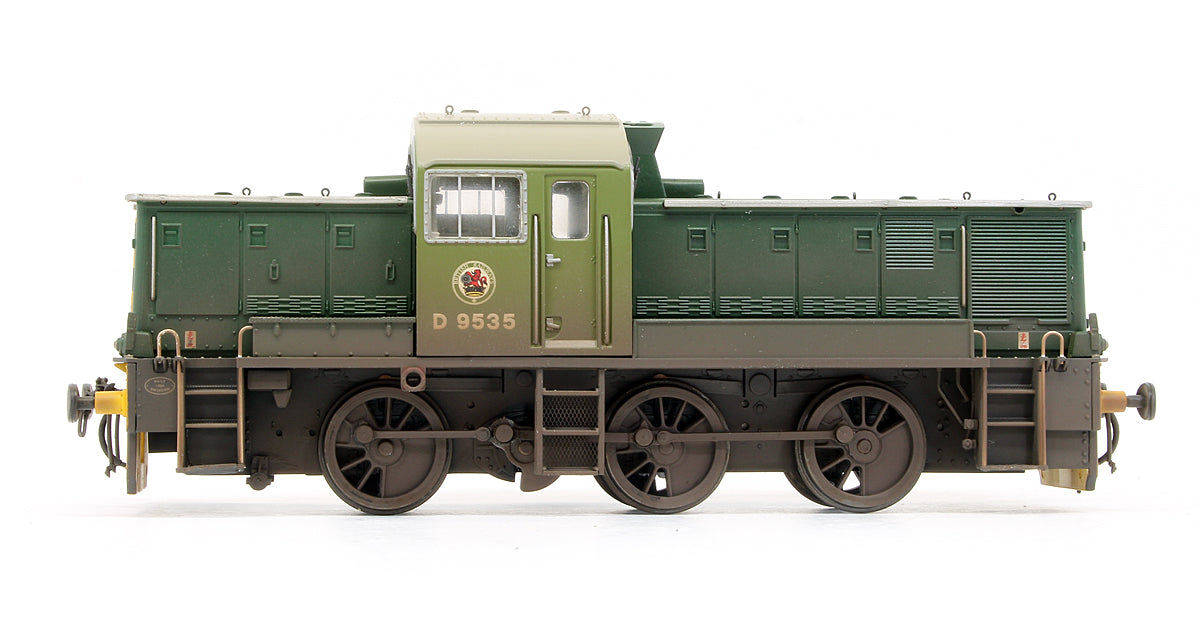 Pre-Owned Class 14 D9535 BR Green Diesel Locomotive (Weathered)