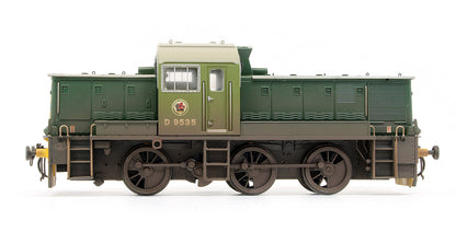 Pre-Owned Class 14 D9535 BR Green Diesel Locomotive (Weathered)