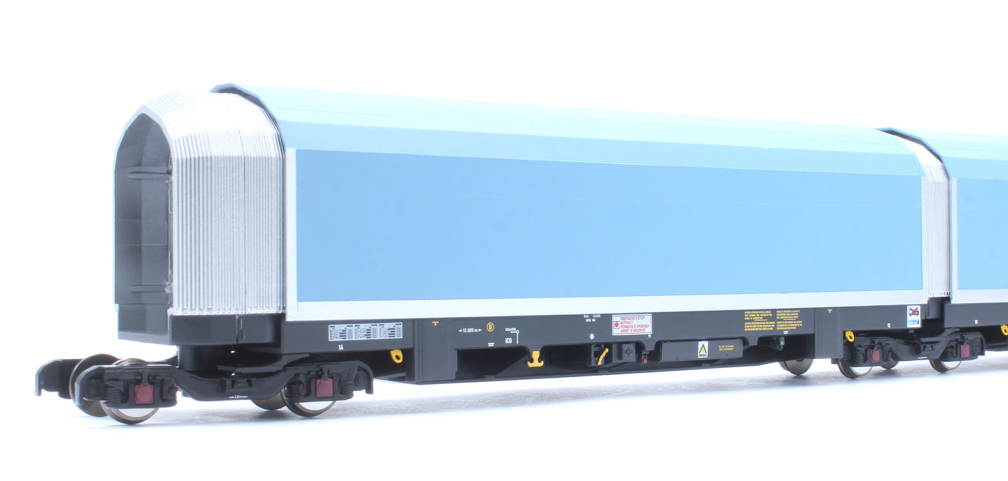 OO/4mm 5-car Arbel WIA car carrier with DB Schenker branding. Wagon 85 70 4971 035-6