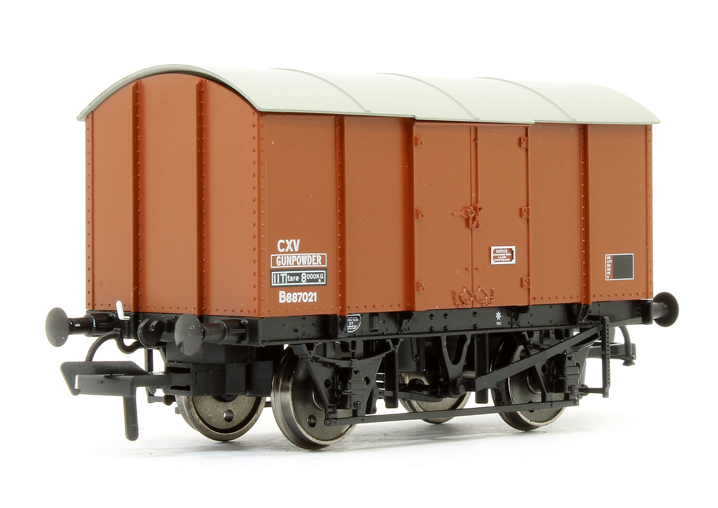 Pre-Owned 902001 Gunpowder Van - BR Bauxite No.B887021 (Diagram 1/260)