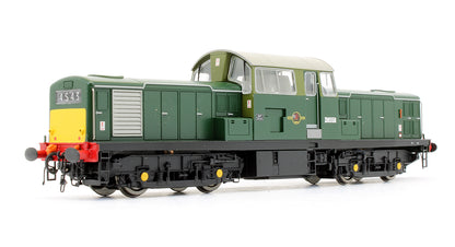 Pre-Owned D8558 BR Green Class 17 With Small Yellow Panels Diesel Locomotive