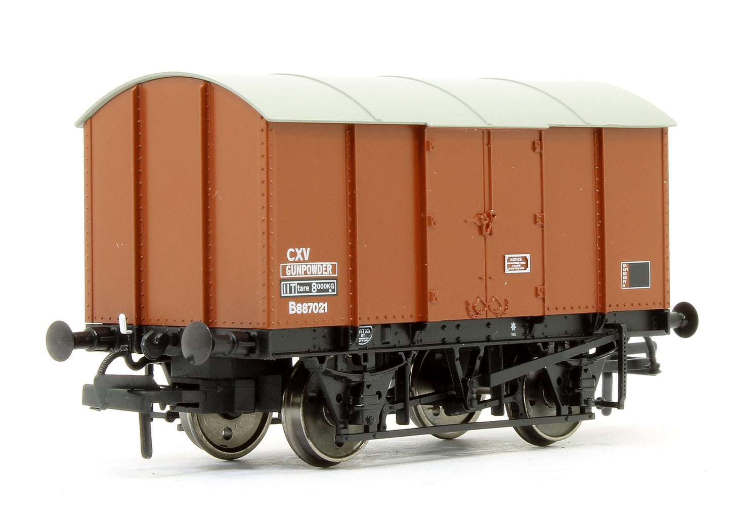 Pre-Owned 902001 Gunpowder Van - BR Bauxite No.B887021 (Diagram 1/260)