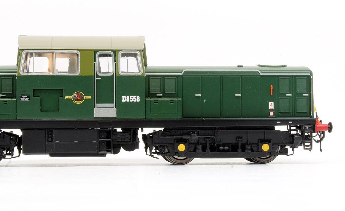 Pre-Owned D8558 BR Green Class 17 With Small Yellow Panels Diesel Locomotive