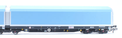 OO/4mm 5-car Arbel WIA car carrier with DB Schenker branding. Wagon 85 70 4971 035-6