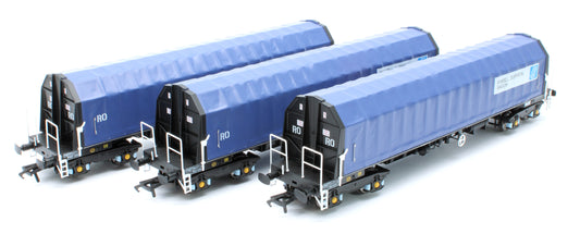 PXA01 TP(B) Set of 3 PXA Steel Coil Carrier PD Blue with RO Lettering No.3032/3036/3062