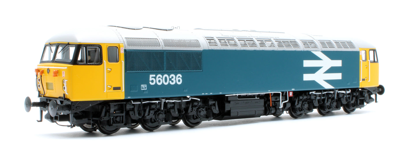 CM - 56036 - LL Class 56 BR Blue No.56036 (Large Logo) Diesel Locomotive