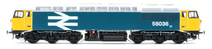 CM - 56036 - LL Class 56 BR Blue No.56036 (Large Logo) Diesel Locomotive