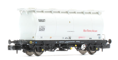 RT-PCA20-203H Pack of 4 RioTintoAlcan liveried PCA tanks (no ladders). Numbers:  55534, 55537, 55569, 55558