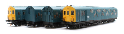 Bulleid Class 4DD Double Decker 4 Car EMU 4001/4901 BR Blue with Full Yellow Ends - Sound Fitted