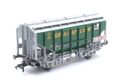 35 Ton PAA Bulk Grain Wagon 'Grainflow' Green & Grey No. BRT 7773