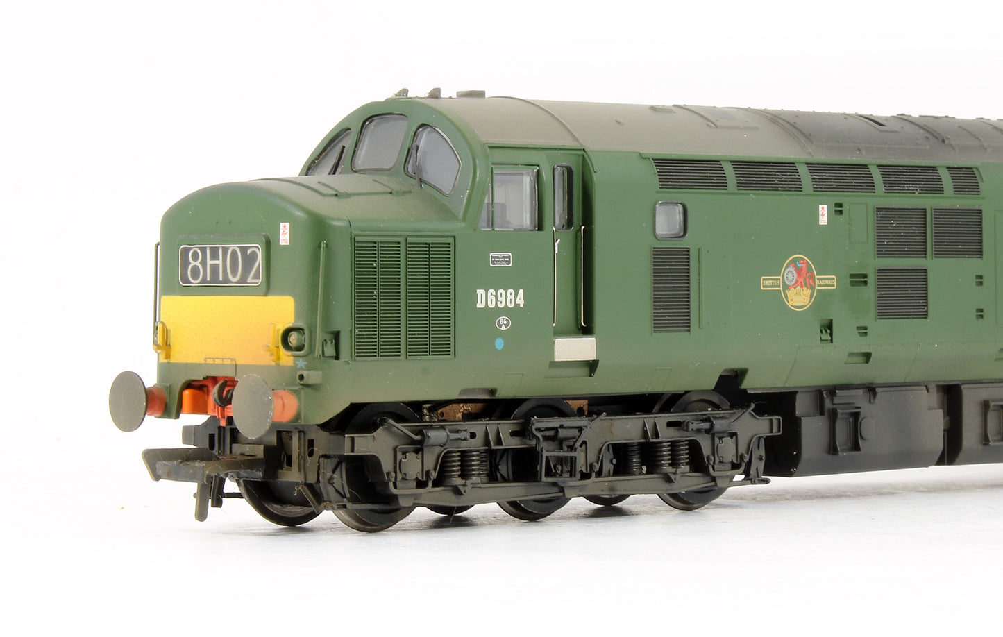 Pre-Owned Class 37/0 BR Green D6984 Diesel Locomotive (Weathered) (DCC Sound Fitted)