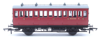Pre-Owned Hattons Originals Genesis Pack of 3 coaches (4BT, 4T, 4T) in BR crimson