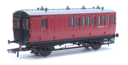 Pre-Owned Hattons Originals Genesis Pack of 3 coaches (4BT, 4T, 4T) in BR crimson
