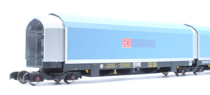 Pre-Owned OO/4mm 5-car Arbel WIA car carrier with DB branding. Wagon number 85 70 4971 007-5