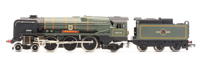 Pre-Owned W2236/A BR Green 4-6-2 Rebuilt West Country 'Bodmin' 34016 Steam Locomotive