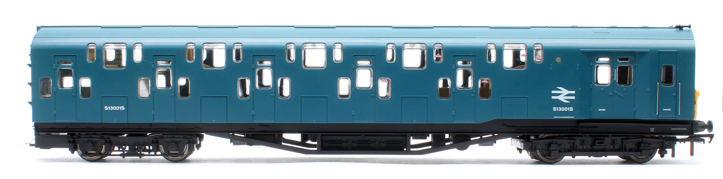 Bulleid Class 4DD Double Decker 4 Car EMU 4001/4901 BR Blue with Full Yellow Ends - DCC Fitted