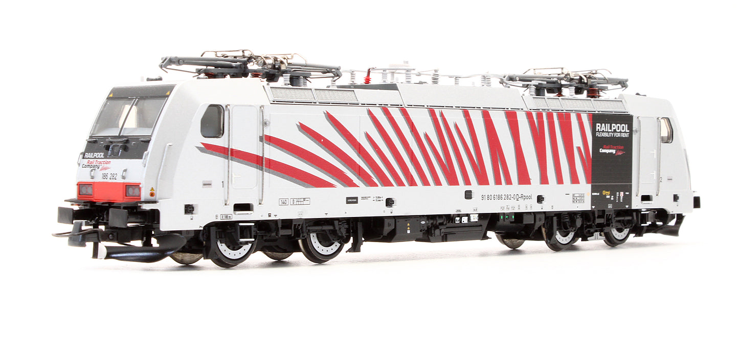 Pre-Owned 73318 Railpool Flexibility For Rent 186 282-0 Electric Locomotive