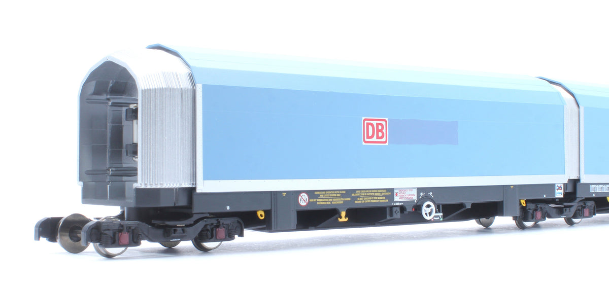Pre-Owned OO/4mm 5-car Arbel WIA car carrier with DB branding. Wagon number 85 70 4971 007-5