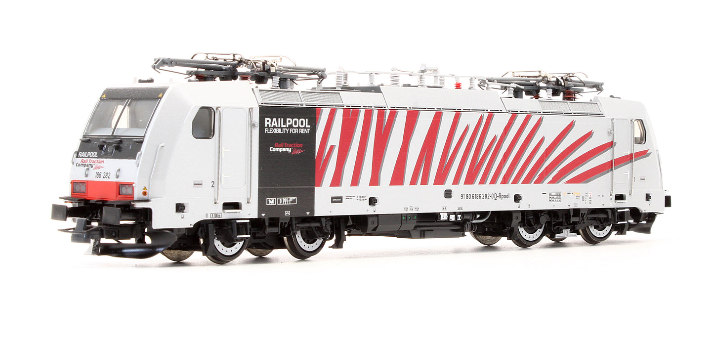 Pre-Owned 73318 Railpool Flexibility For Rent 186 282-0 Electric Locomotive