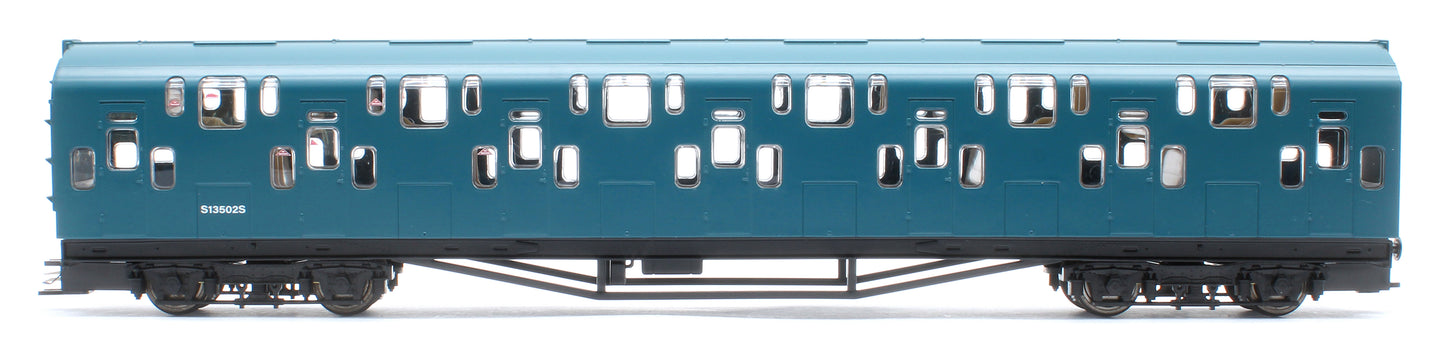 Bulleid Class 4DD Double Decker 4 Car EMU 4001/4901 BR Blue with Full Yellow Ends