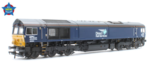 Class 66/3 66304 DRS Compass (Small Logo) Diesel Locomotive