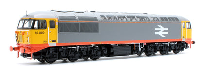 CM - 56089 - RSR SF Class 56 BR Railfreight Grey No.56089 (with Red Stripe) Diesel Locomotive - DCC Sound